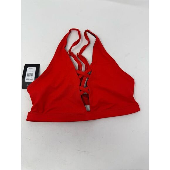 Frederick's of Hollywood Other - NWT Frederick's of Hollywood Women Small Sunset Strap Bathing Suit Top Fiery Red